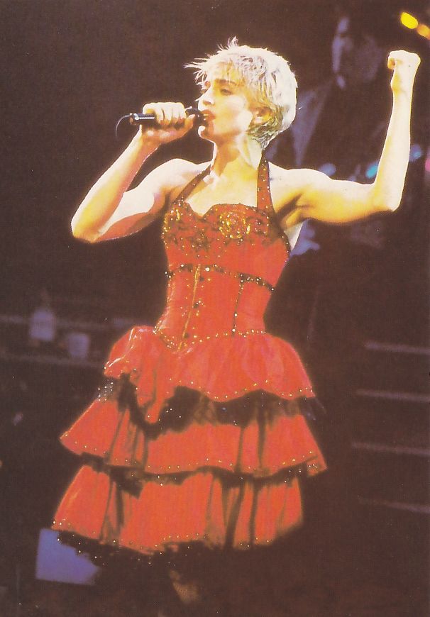Pop card P33 Madonna en Concert